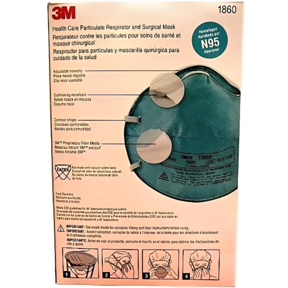 3M - N95 Masks, 20 Units