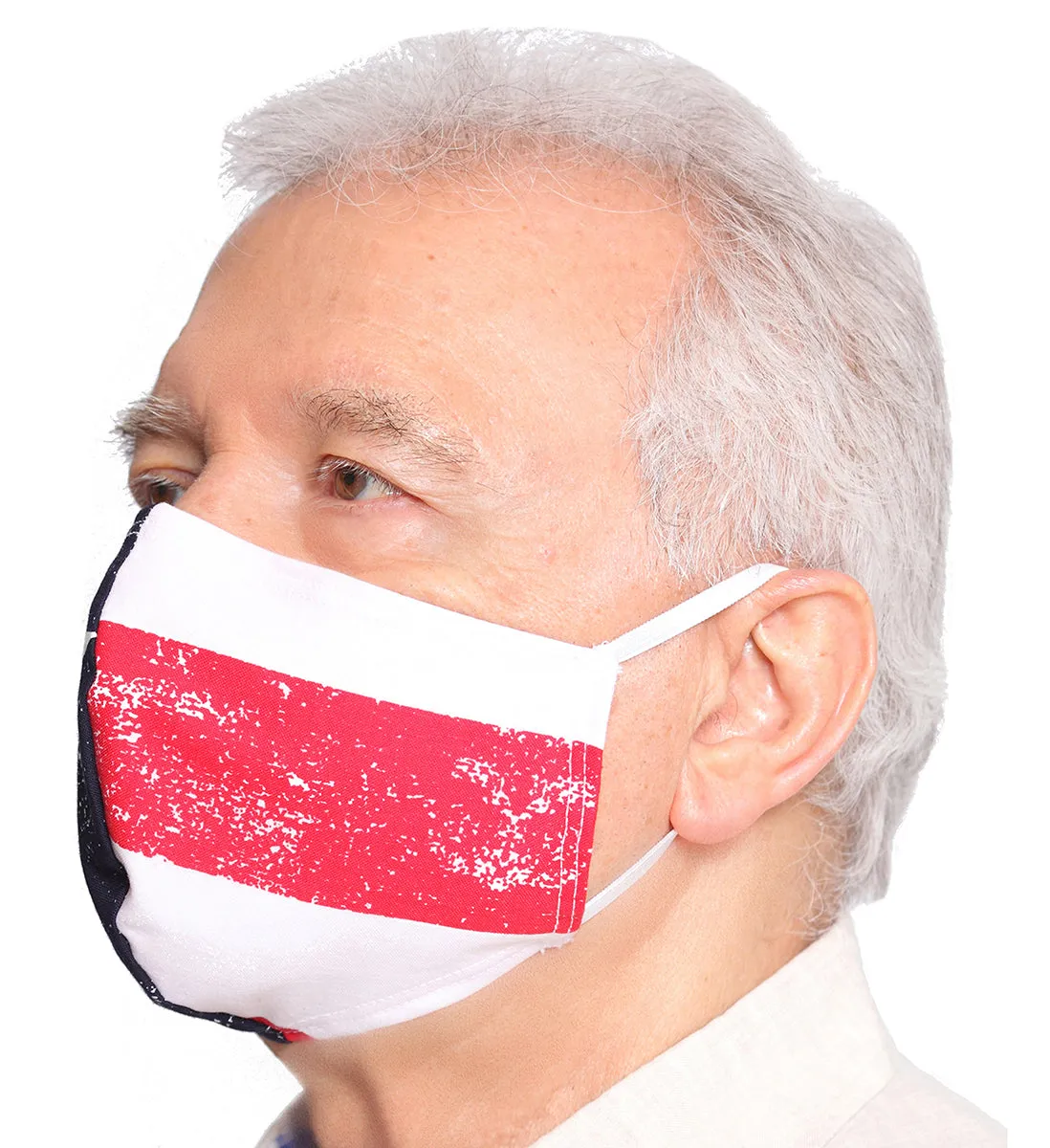 5 Pack Reusable Non-Medical Face Mask Fully Lined with Center Seam  - 168M2185