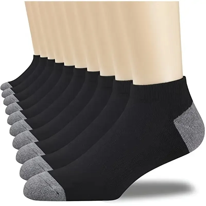 5-Pack: Ultra-Comfy Breathable Low-Cut Men's Socks