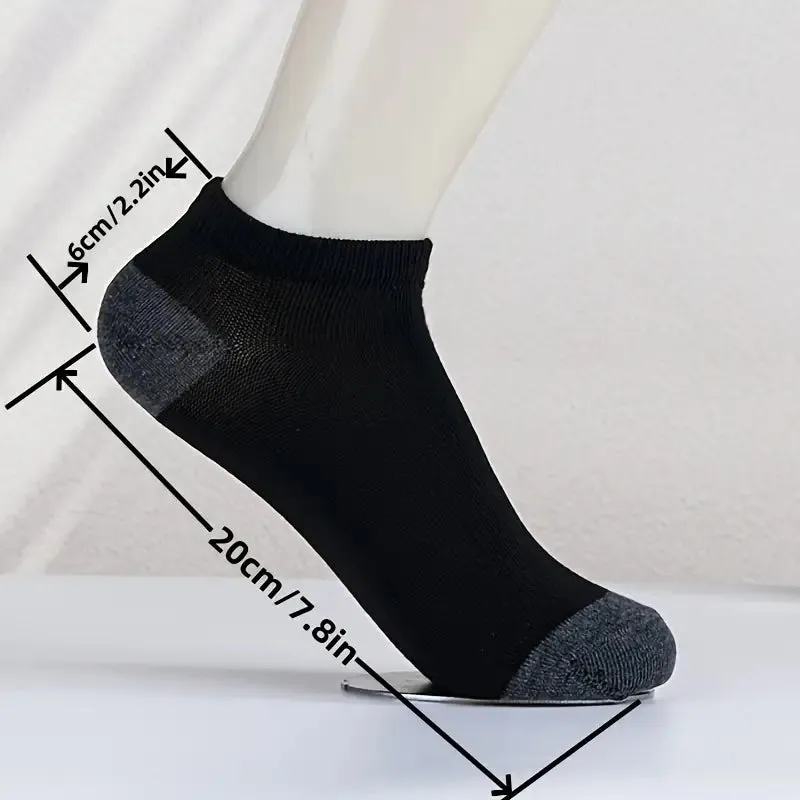 5-Pack: Ultra-Comfy Breathable Low-Cut Men's Socks