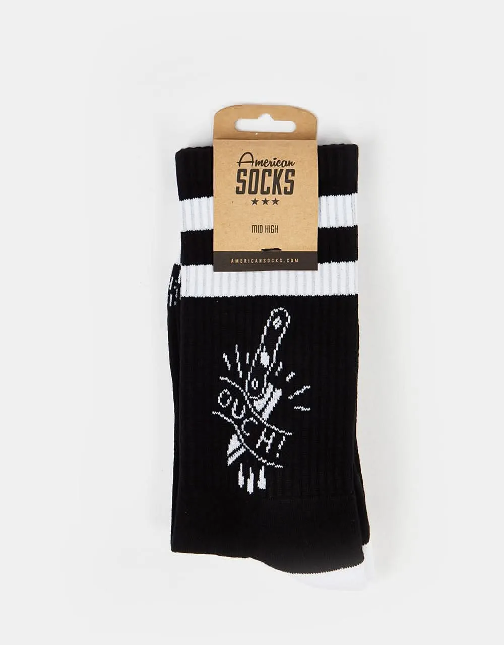 American Socks Ouch! Socks - Black