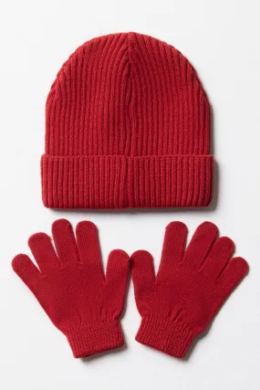 Beanie & Gloves Set Set