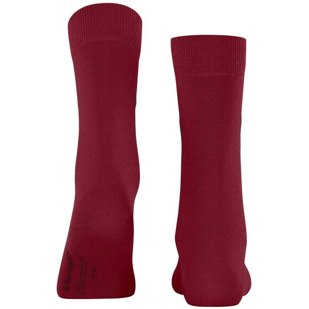 Burlington Bloomsbury Socks - Cranberry Red