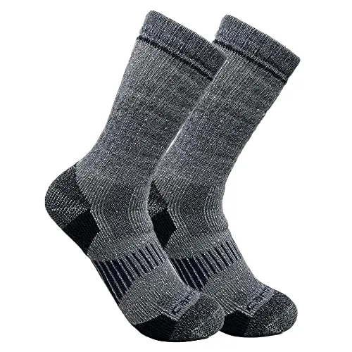 Carhartt SB2072M mens All-terrain Boot Crew fashion liner socks