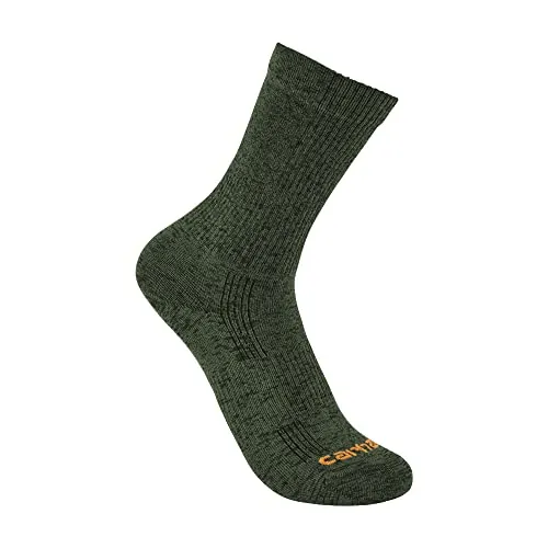 Carhartt SC9980M Men's Lightweight Durable Nylon Blend Crew Sock