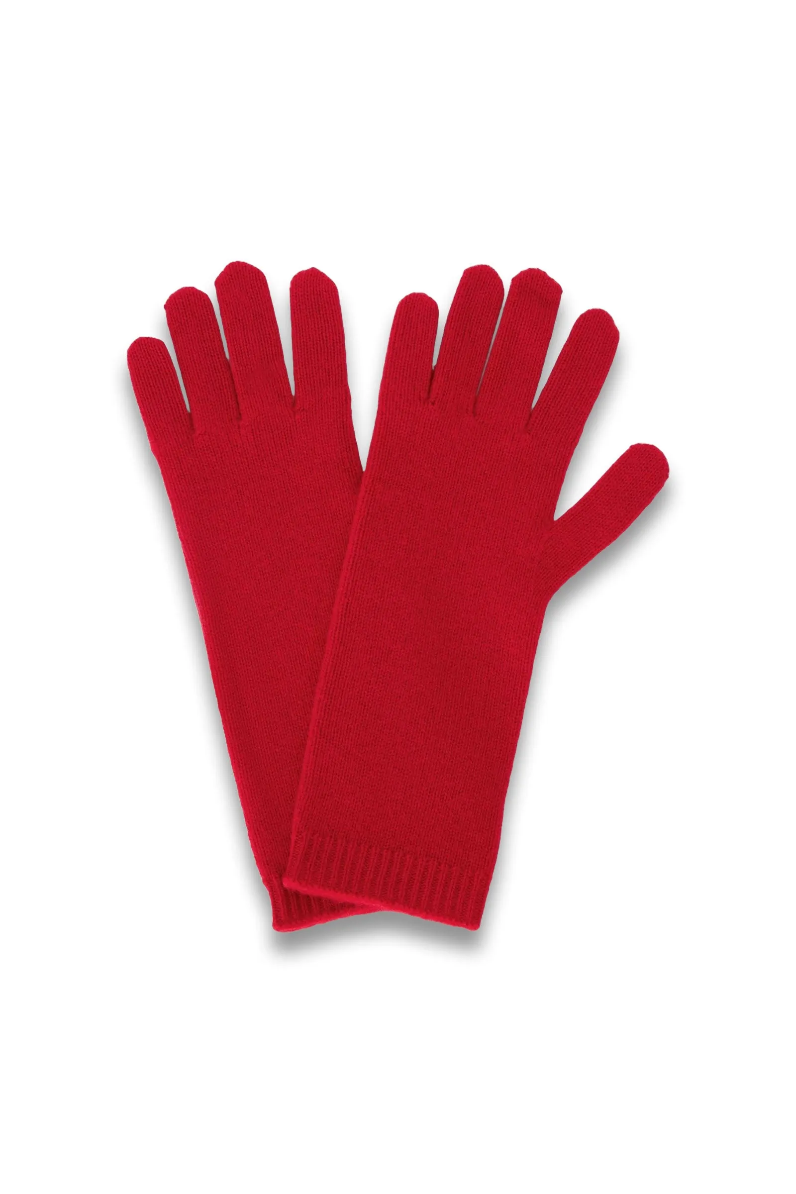 Cashmere Gloves, Red