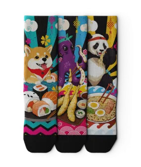 Chow Down Crew Sock 3-Pack