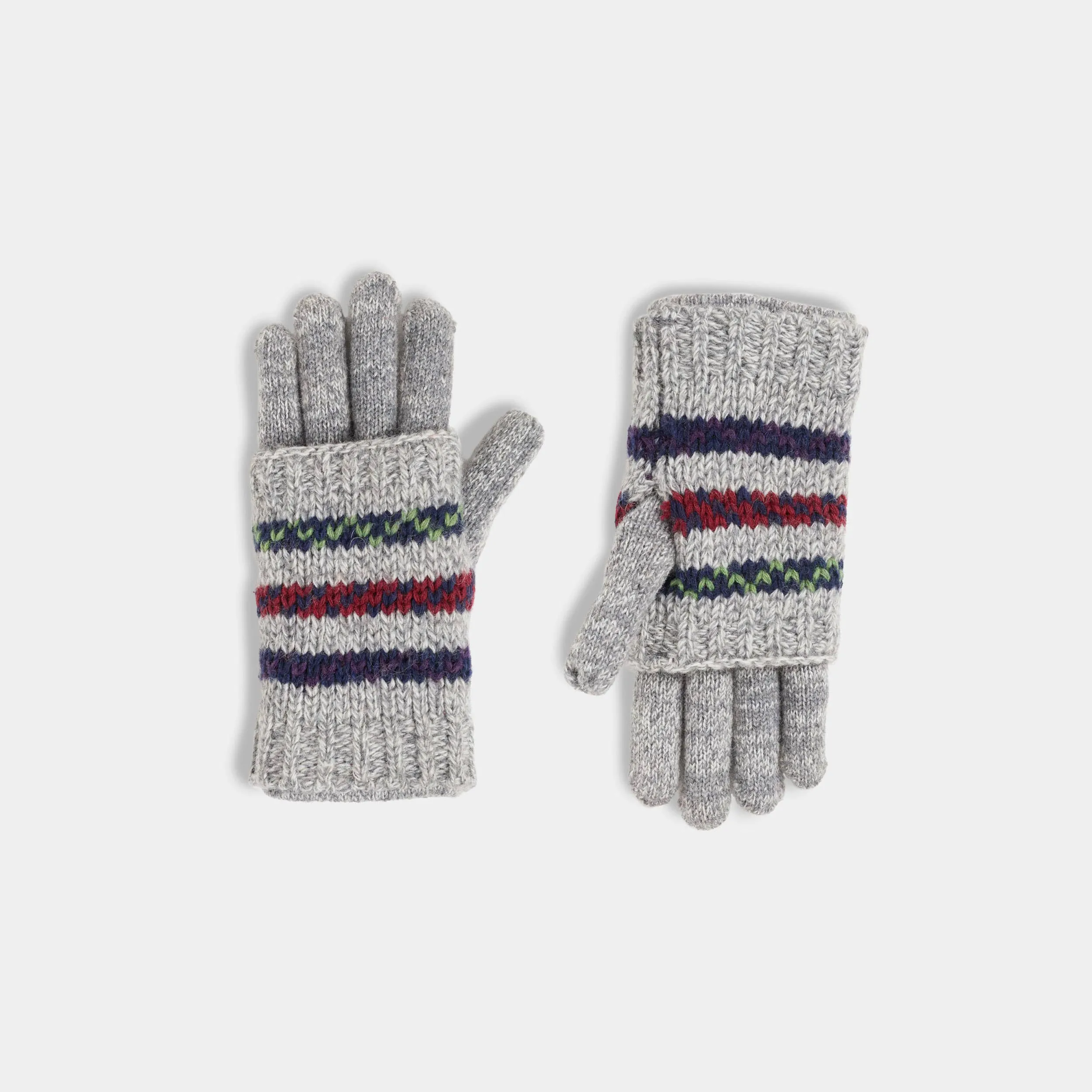 COCO   CARMEN - Stripe Convertible Gloves