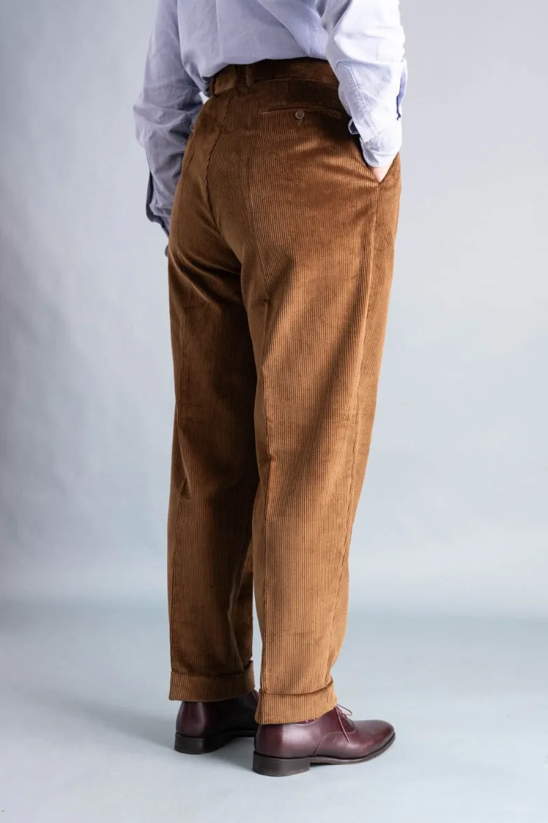 Cognac Stancliffe Corduroy Trousers