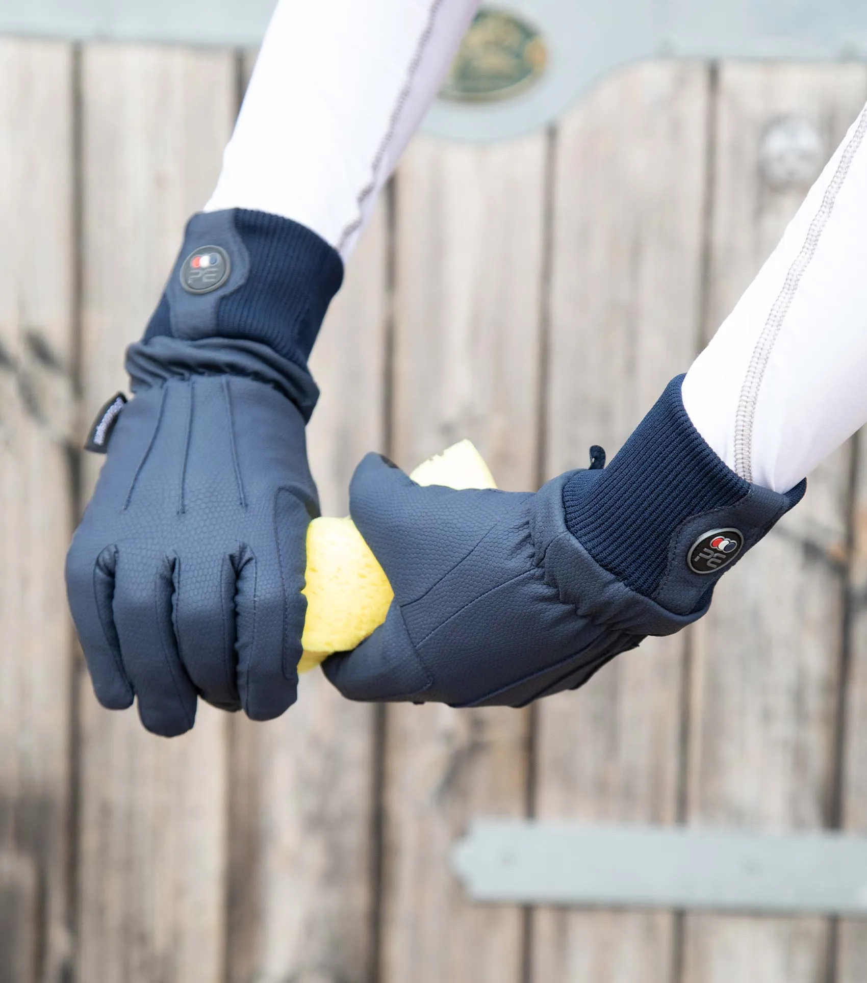 Dajour Waterproof Riding Gloves Navy