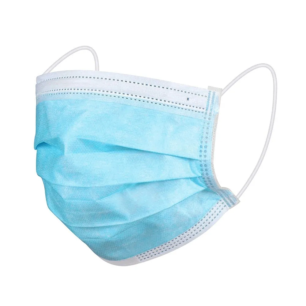 Disposable Face Masks Blue Box x 50