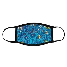 Face Masks Reusable Washable Set Of 2 -Starry_starry_night