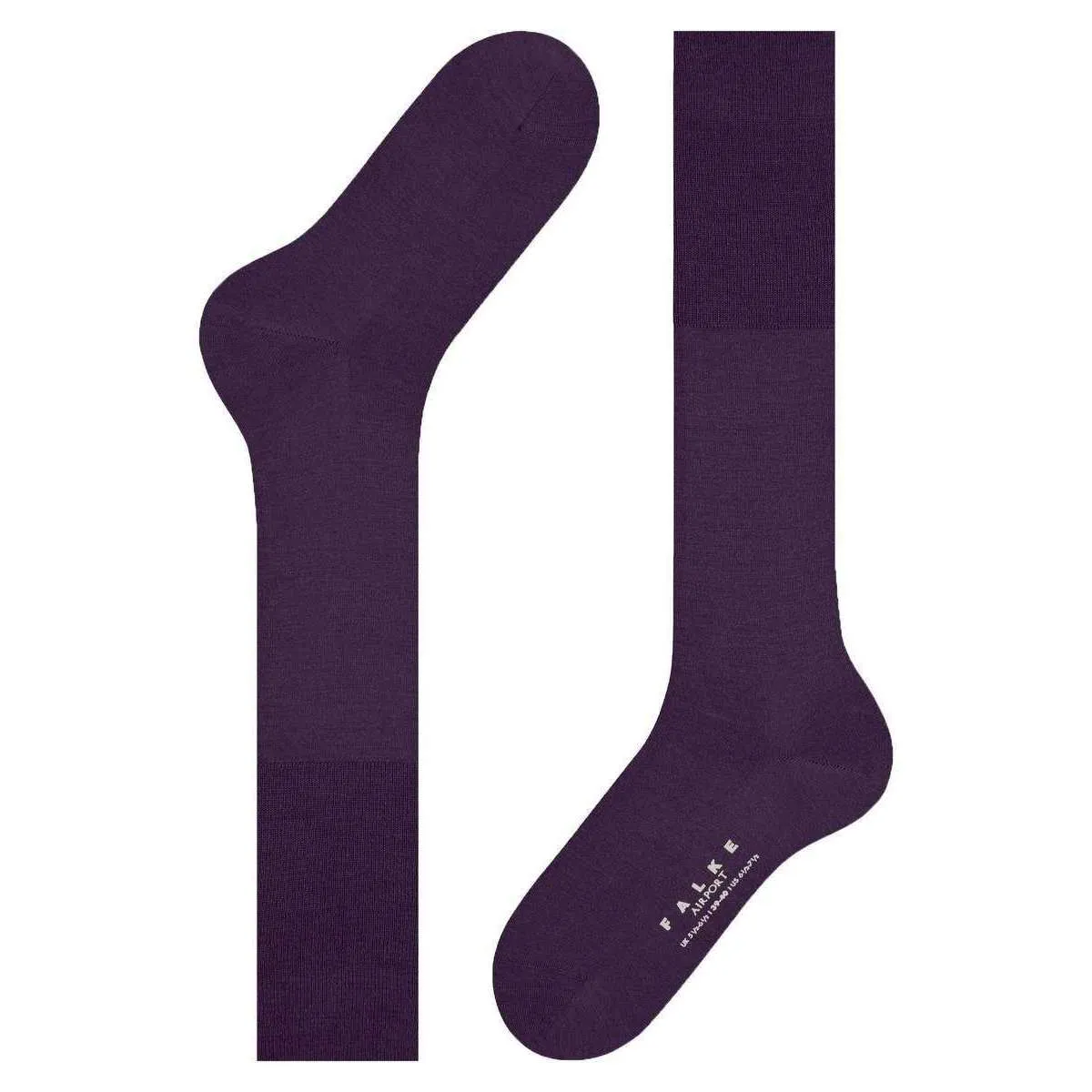 Falke Airport Knee-High Socks - Wine Berry Purple