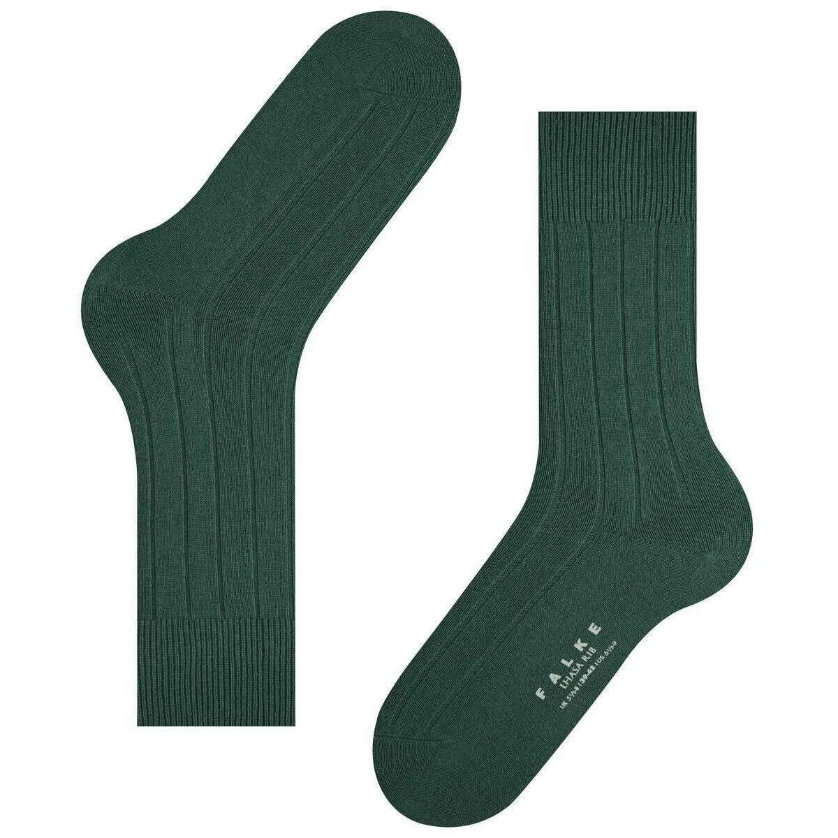 Falke Lhasa Rib Socks - Hunter Green