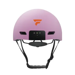 Foxwear V6 Camera Recorder Smart 720P HD With Light Riding Helmet, Size: One Size(Pink)