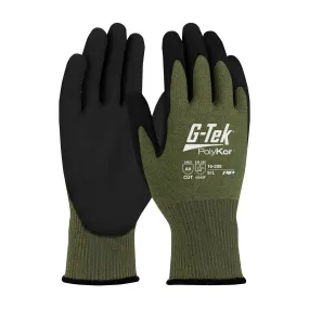 G-Tek PolyKor X7 16-399 Touchscreen Compatible Seamless Knit with NeoFoam Coated MicroSurface Grip Safety Glove (One Dozen)