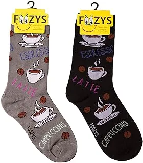 GREY Hot Coffee Socks