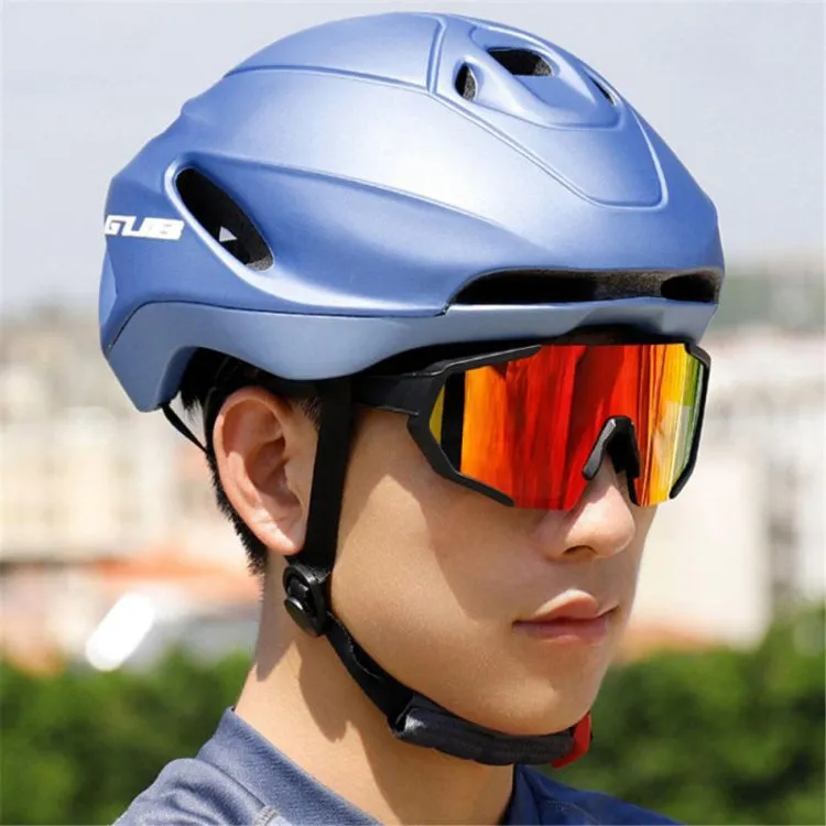 GUB Elite Unisex Adjustable Bicycle Riding Helmet, Size: L(Matte Black)