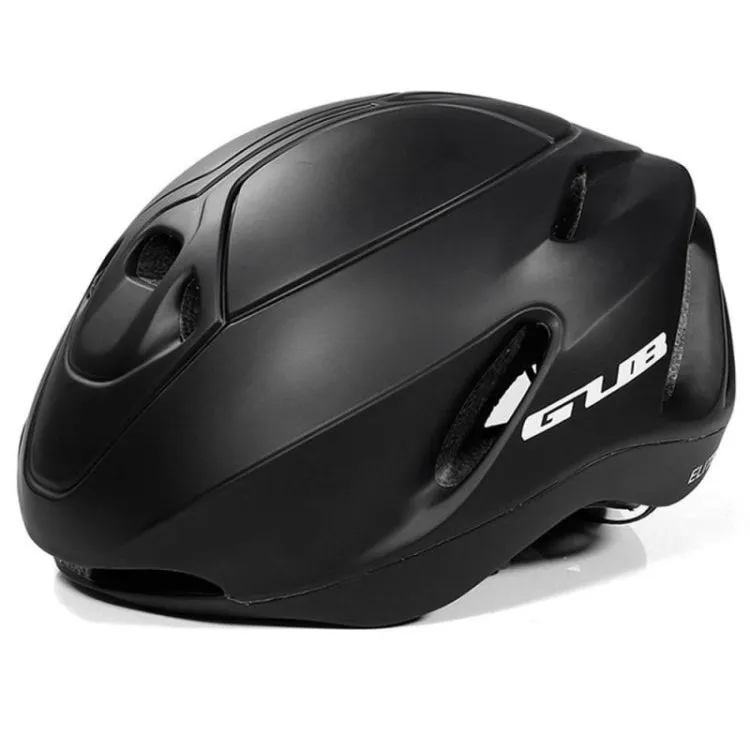 GUB Elite Unisex Adjustable Bicycle Riding Helmet, Size: L(Matte Black)