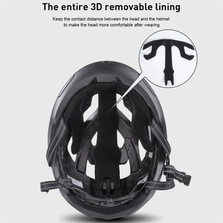 GUB SV10 PC   EPS Breathable Bike Helmet Cycling Helmet With Taillights (Titanium Color)