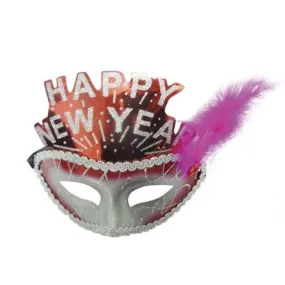 Happy New Year Mask Assortment (Plastic Mask)