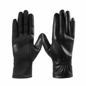 Isotoner - Women's Smartouch Nappa Faux Gloves (3H719 BLK)