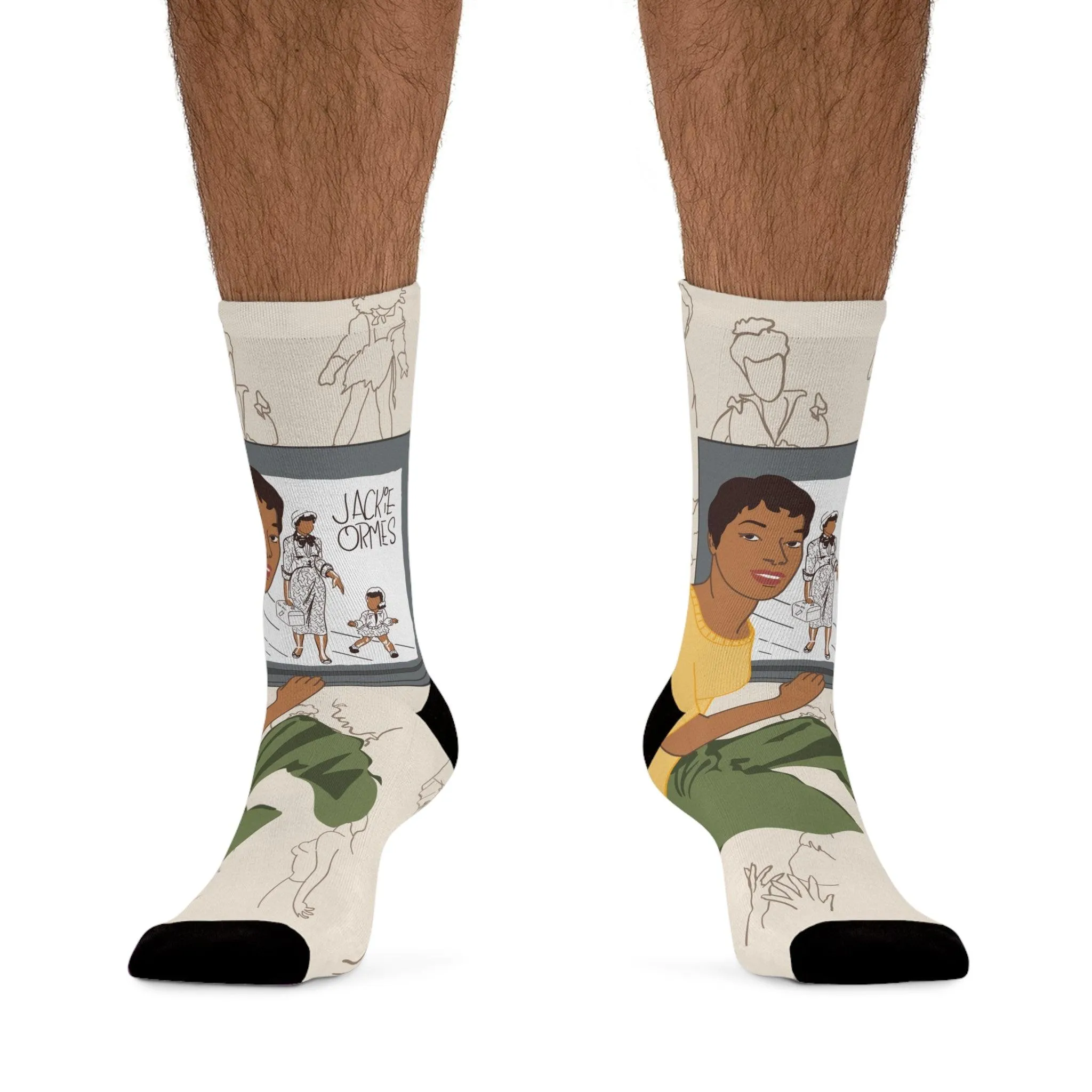 Jackie the Cartoonist Socks