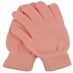 Ladies Knitted Plain Winter Warm Thermal Insulated Gloves - 6 Colours