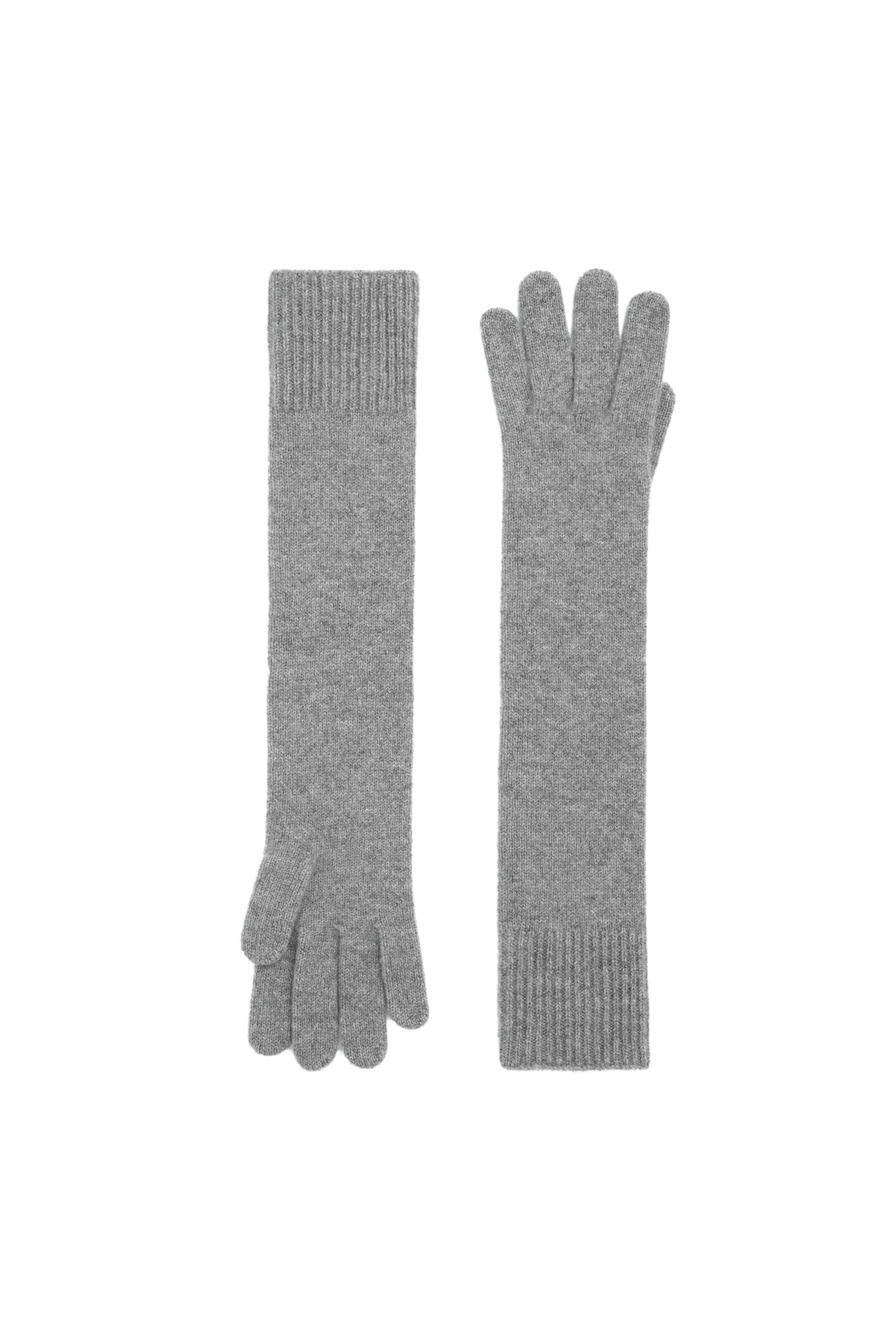 Long Knit Gloves