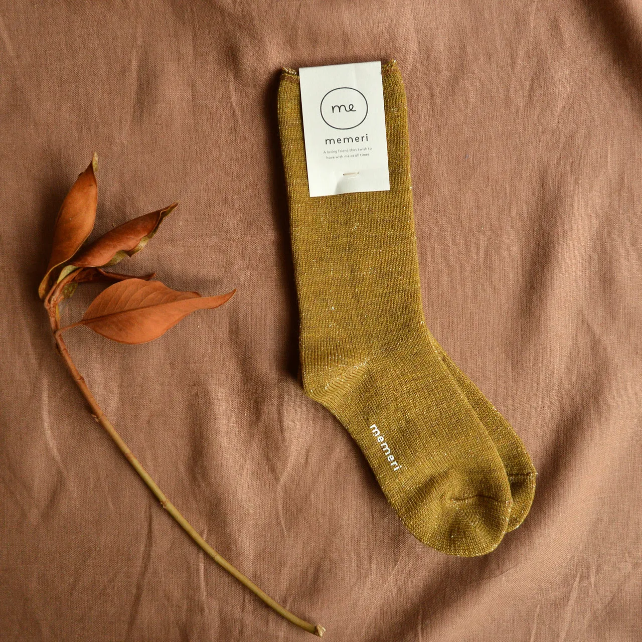 Memeri Wool and Silk Pile Socks (adults)