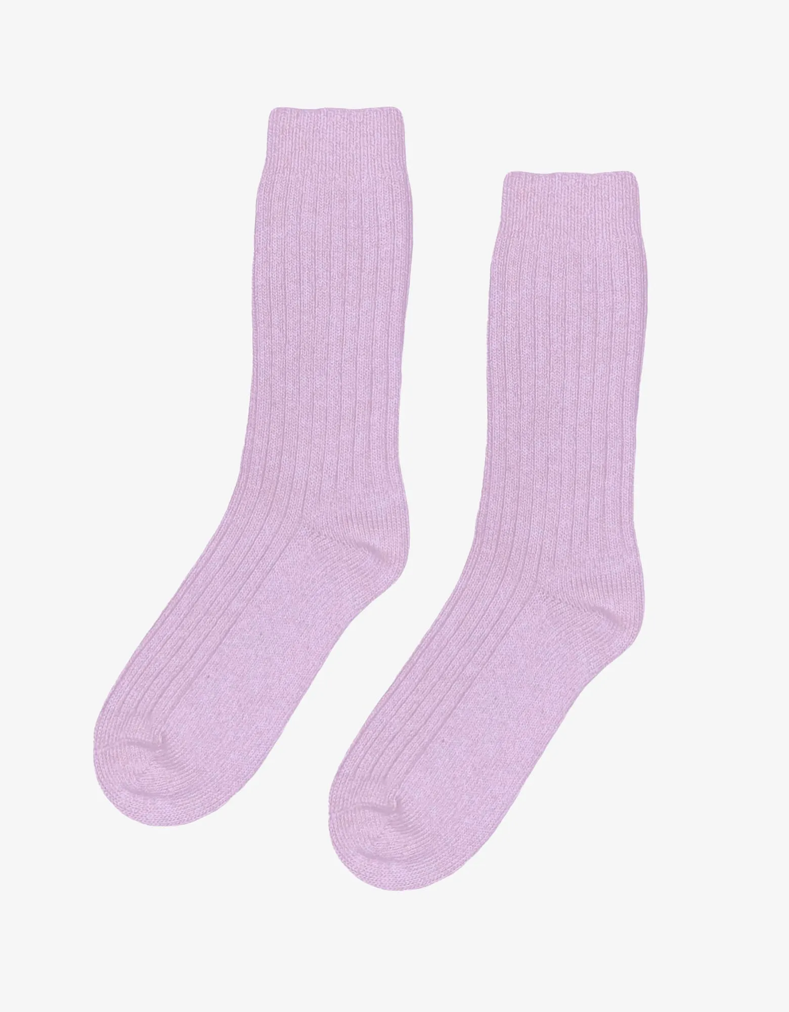 Merino Wool Blend Sock - Soft Lavender