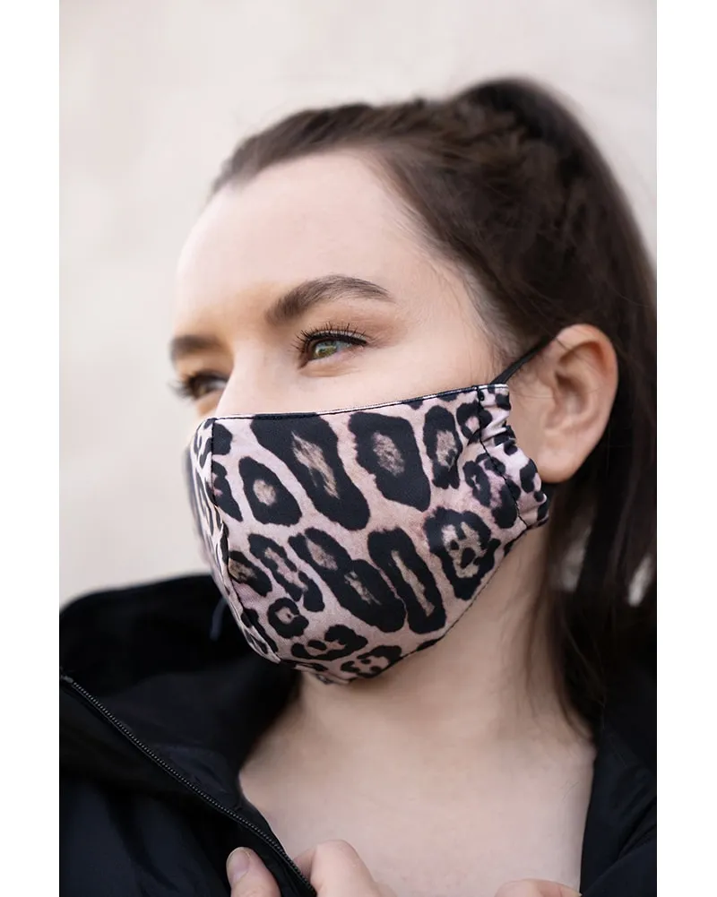 Onzie Mindful Mask 2-Pack - Womens/Mens - Leopard/Black