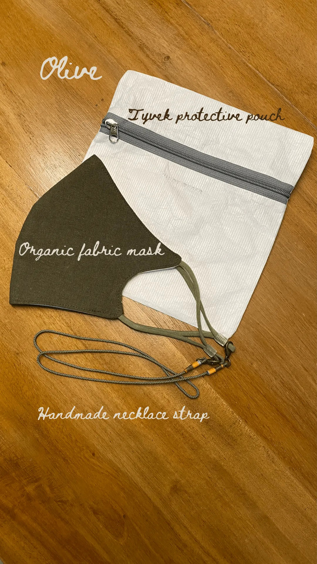 Organic Linen Fabric Masks