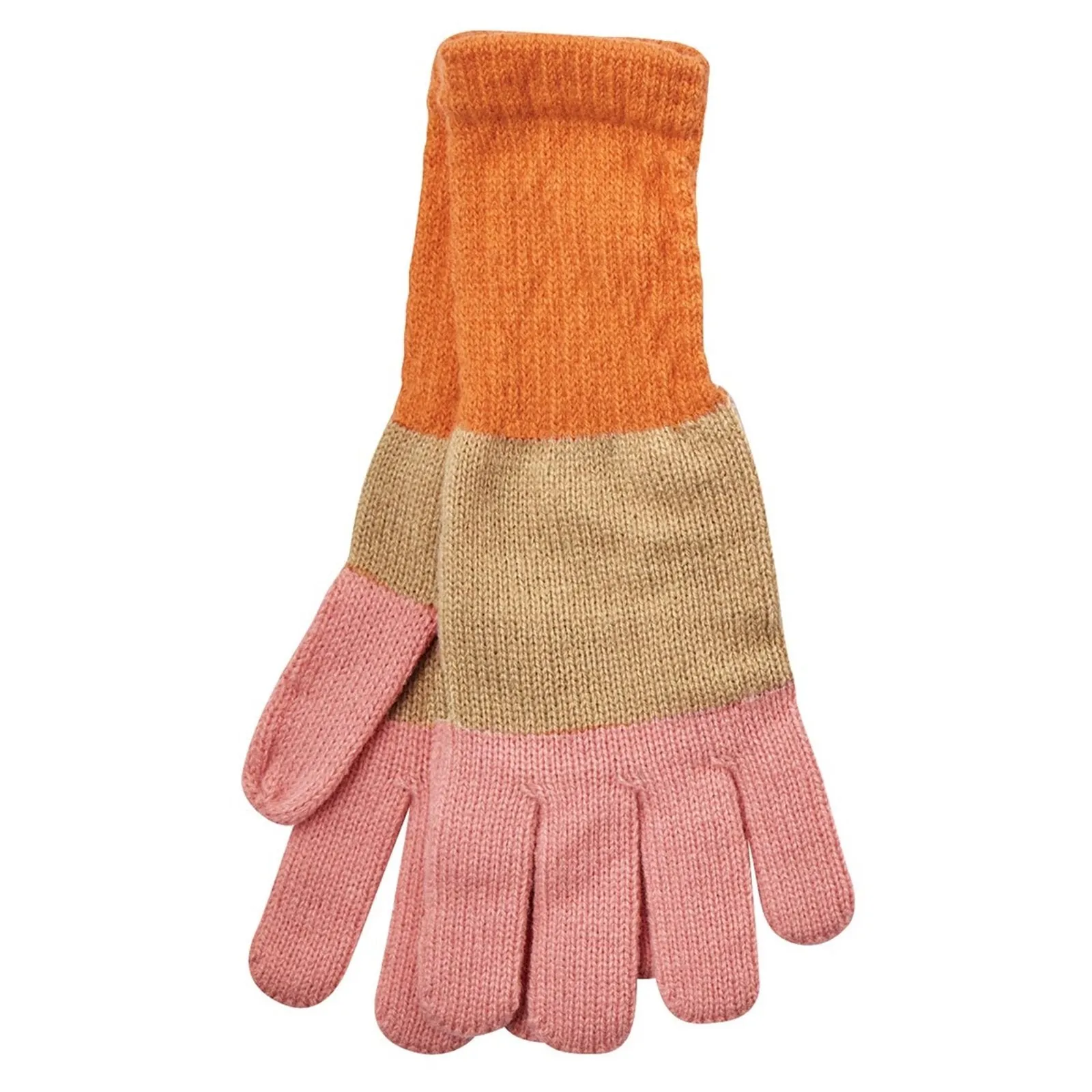 Paddington Orange cozy Knit Gloves