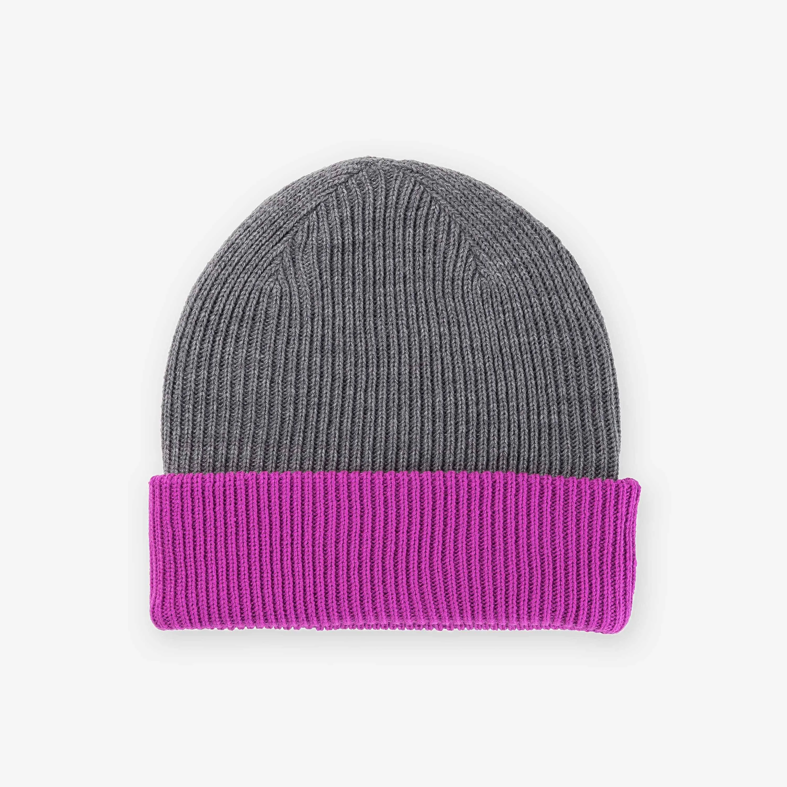 Ribbed Reversible Knit Hat