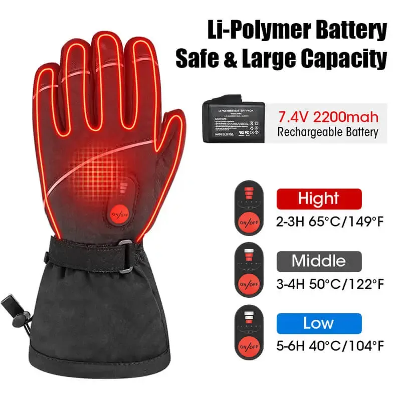 Savior Lightweight Battery Heated Gloves