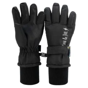 Size XL(8-10): Jan & Jul BLACK Waterproof GLOVES NEW