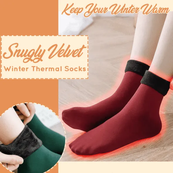 Snugly Velvet Winter Thermal Socks