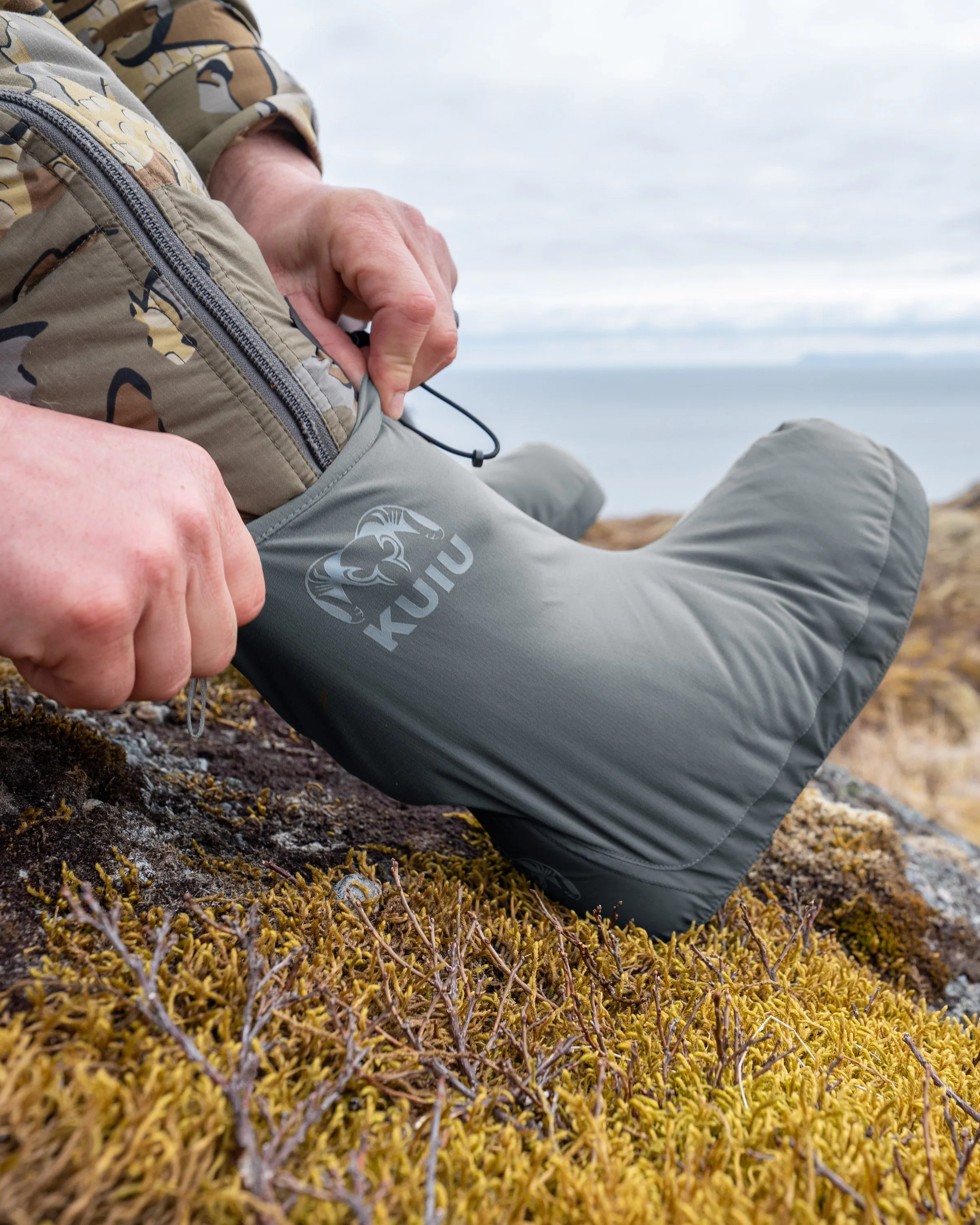 Super Down Burner Bootie | Gunmetal