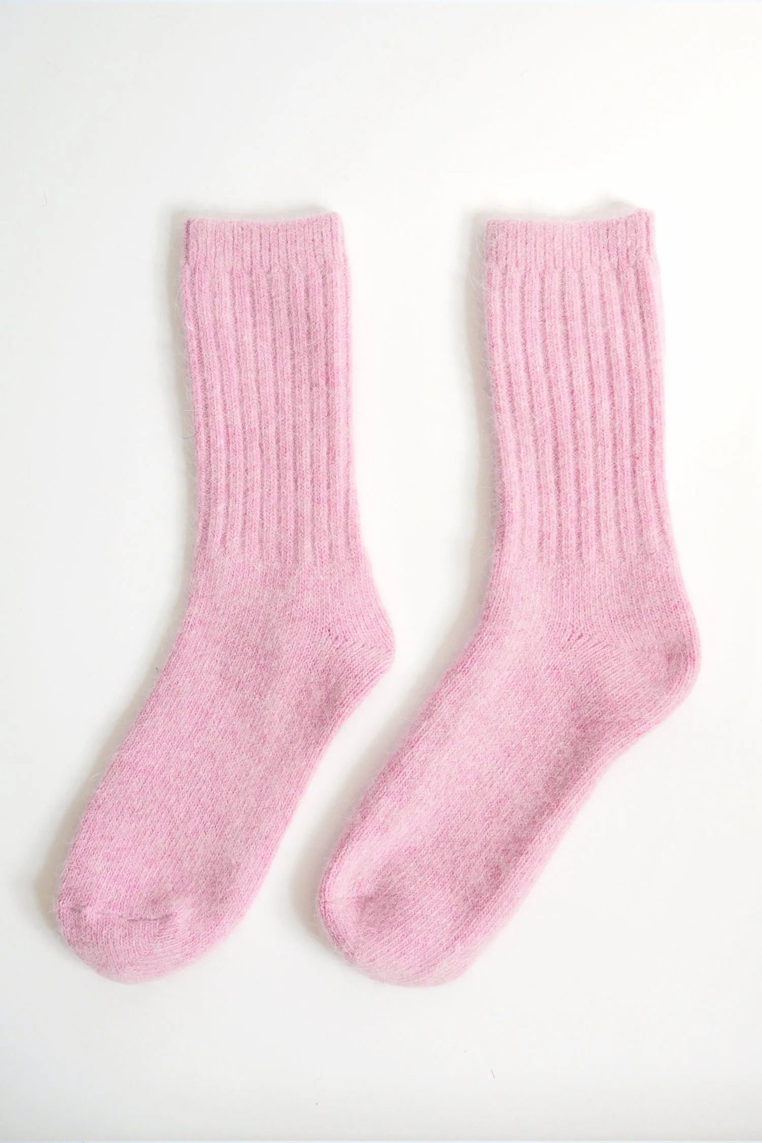 Super Soft Wool Socks - Pink