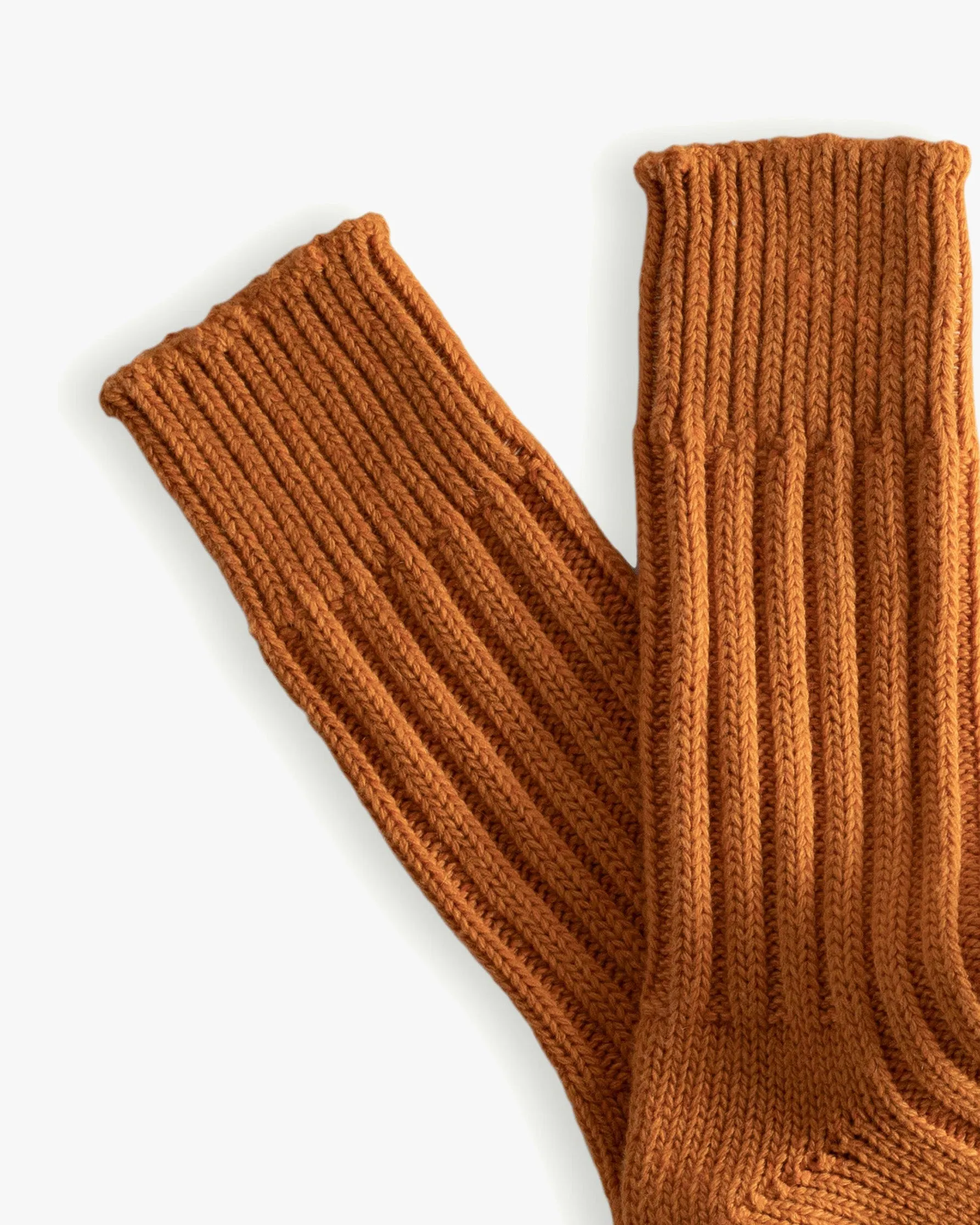 Thunders Love Wool Collection Socks - Solid Soft Orange