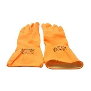 TRUPER LONG CUFF LATEX GLOVES - LARGE - 14263