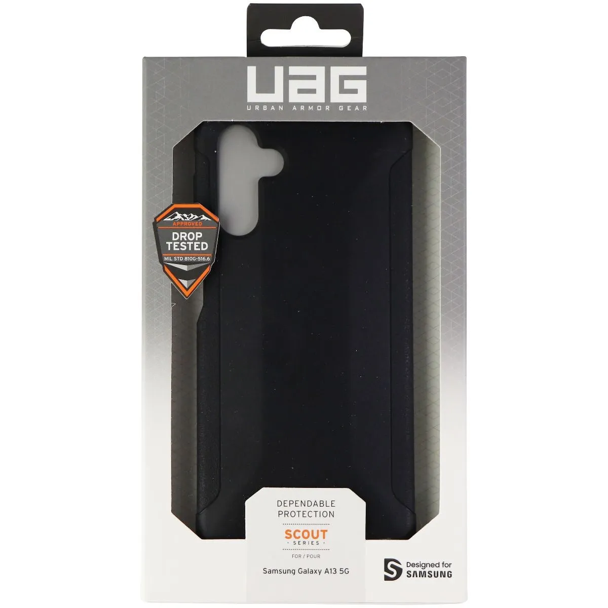 Urban Armor Gear Scout Series Flexible Case for Samsung Galaxy A13 5G - Black