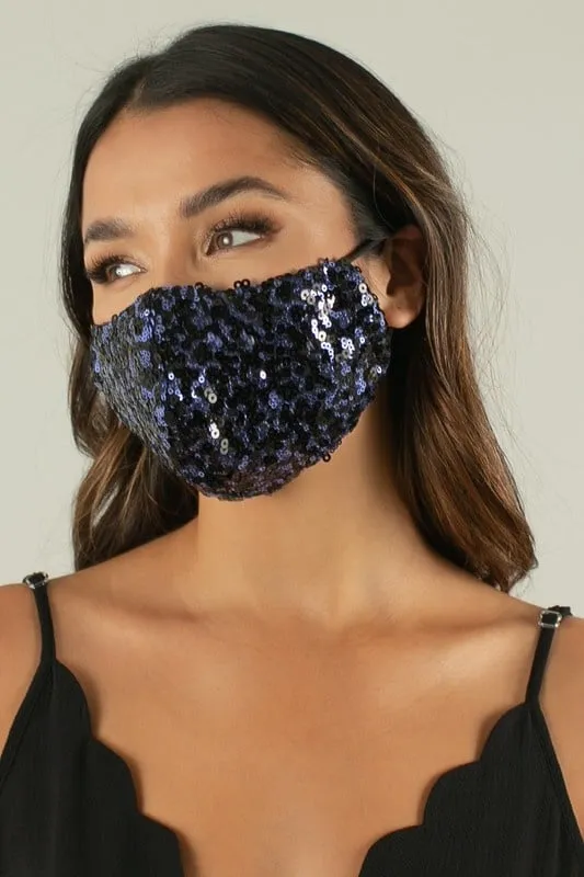 Venice Sequin Mask - FINAL SALE