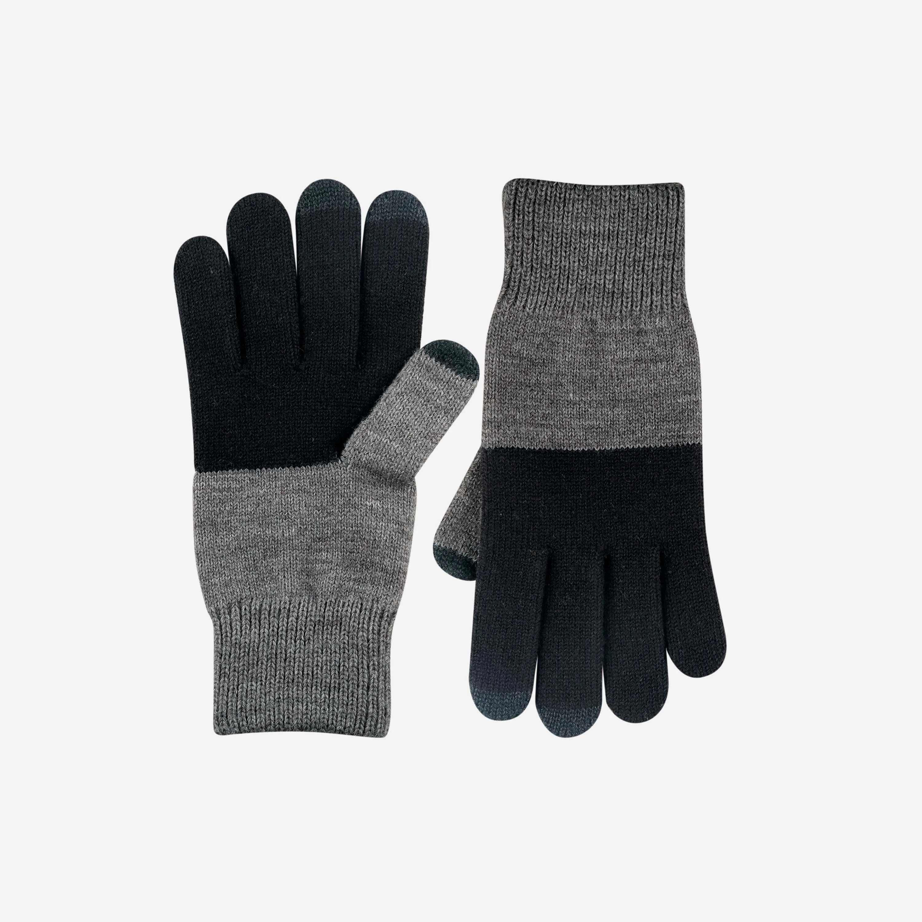 XL Colorblock Touchscreen Gloves