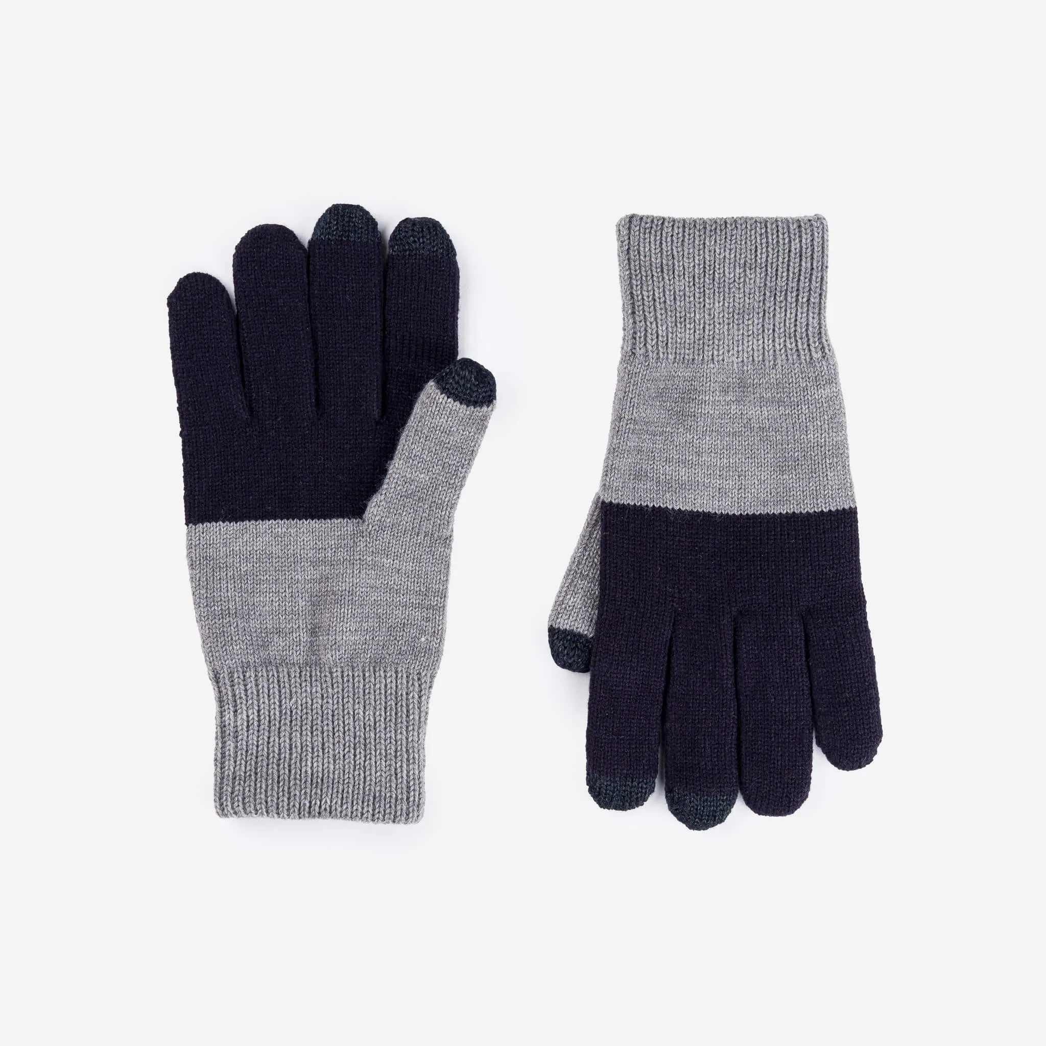 XL Colorblock Touchscreen Gloves