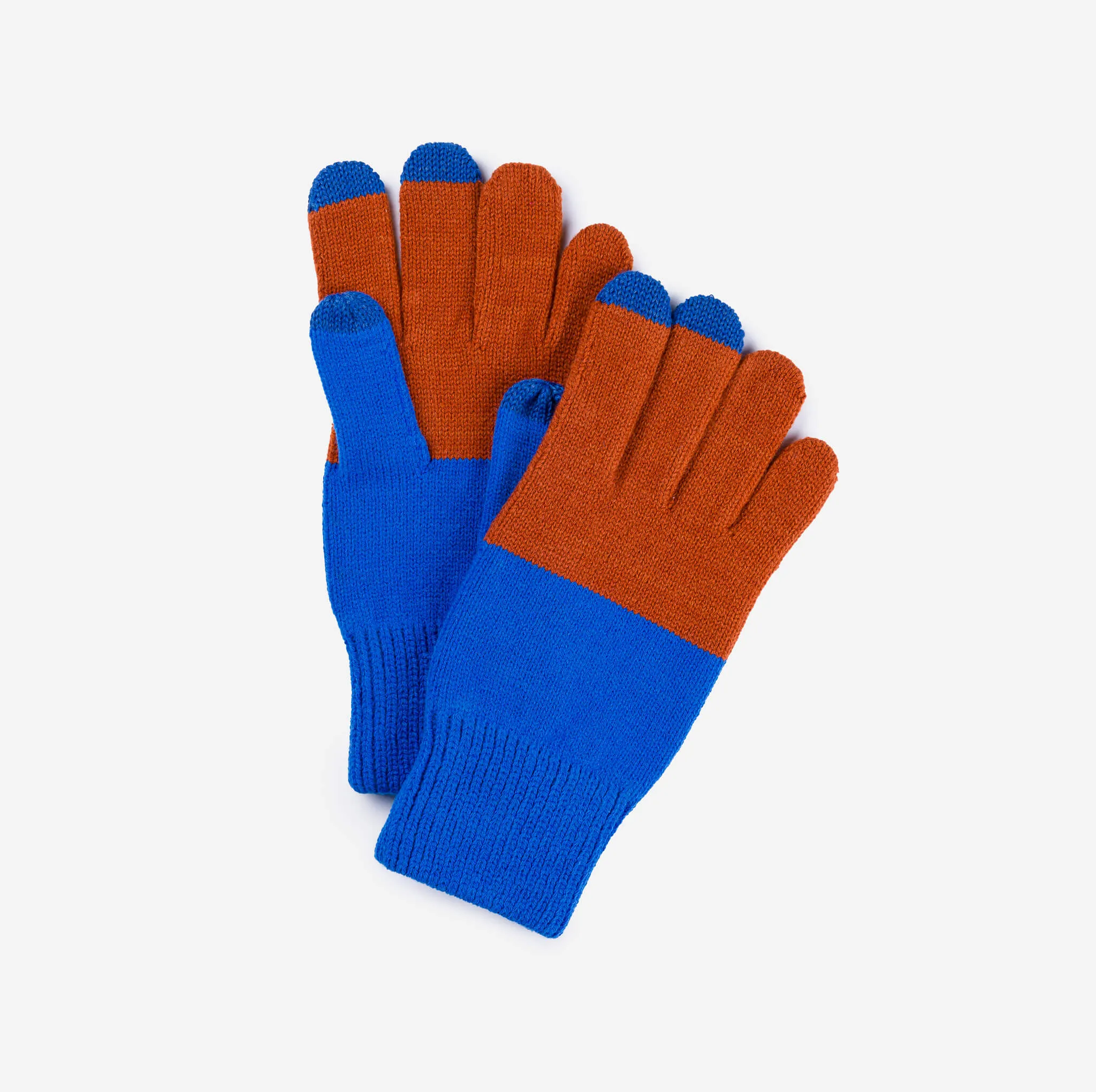 XL Colorblock Touchscreen Gloves