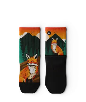 Zero Fox Quarter Socks